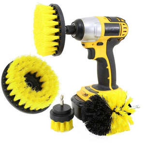 3pcs Cleaner Brush Drill Attachment