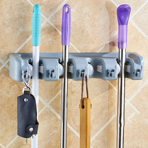 Mop and Broom Organizer