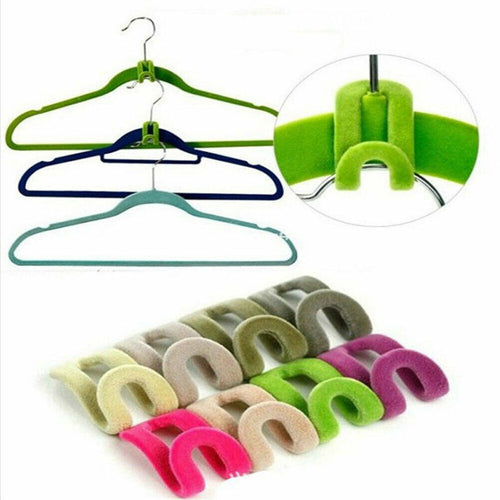 Anti-slip Cascading Hanger Hooks