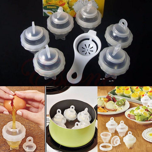 7pcs/set Egglettes Maker